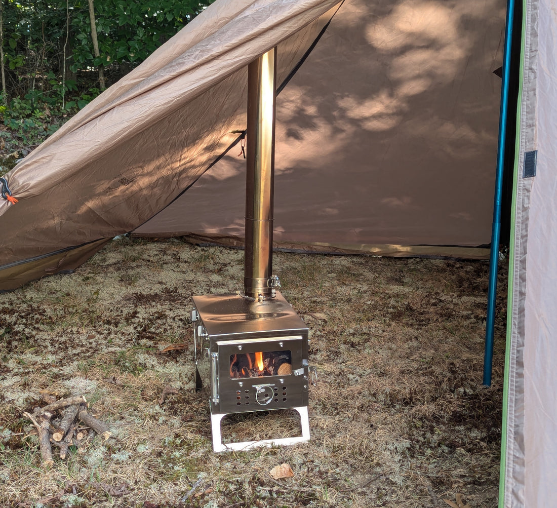 3RG Mini Tent Stove in MiniPeak XL